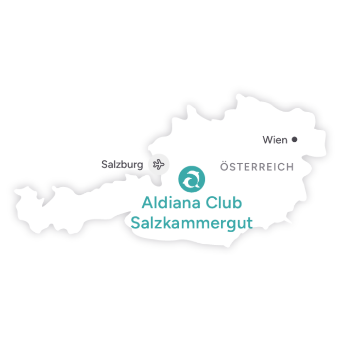 Landkarte Aldiana Club Salzkammergut